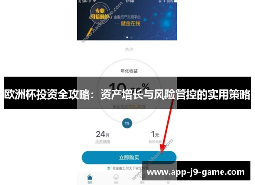 欧洲杯投资全攻略：资产增长与风险管控的实用策略