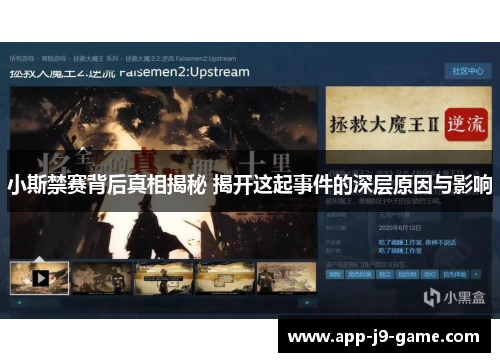 小斯禁赛背后真相揭秘 揭开这起事件的深层原因与影响