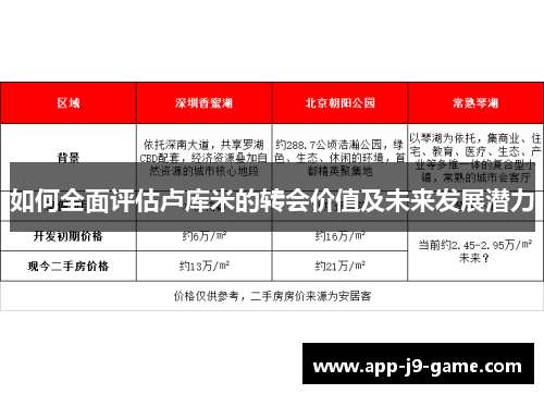 如何全面评估卢库米的转会价值及未来发展潜力 如何全面评估卢库米的转会价值及未来发展潜力